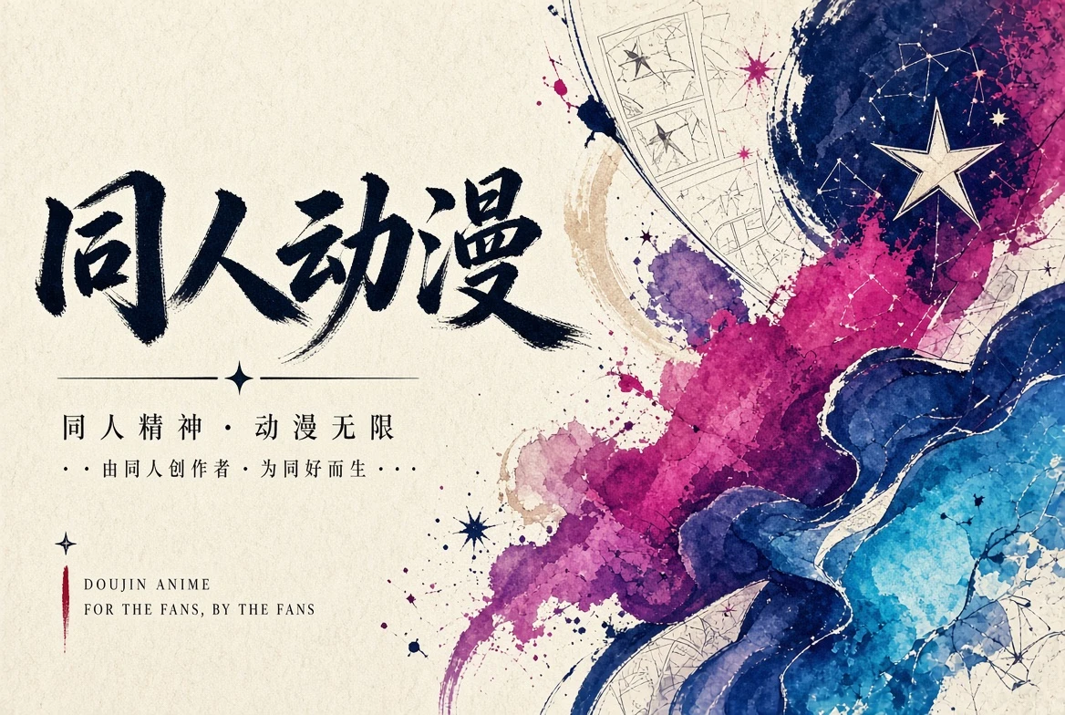 关于同人动漫栏目视觉